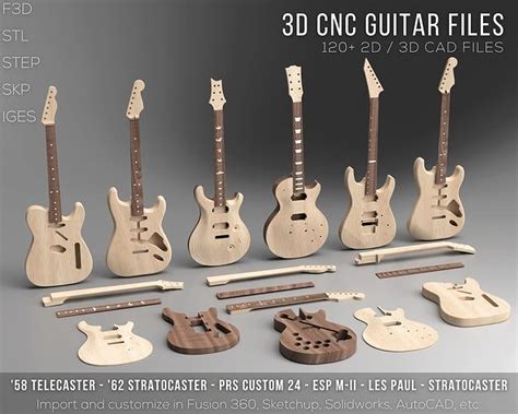 cnc machine guitar price|free 3d cnc guitar files.